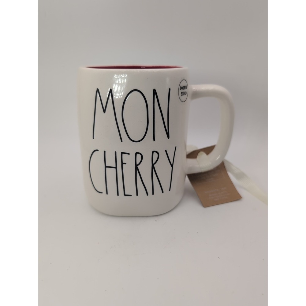 Rae Dunn Mon Cherry mug - Artisan by magenta -195 -We Love Mugs!